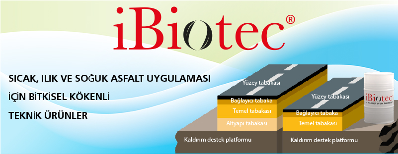IBIOTEC SOLVETAL® AC 100 %100 bitkisel bazlı bitüm yapışmaz